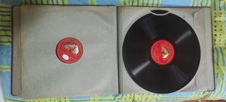 Discos de pizarra La Voz de su Amo