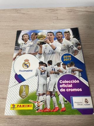 Álbum Panini Real Madrid 2016-17