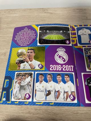 Álbum Panini Real Madrid 2016-17