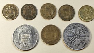 Colección 21 monedas modelos diferentes. Con PLATA