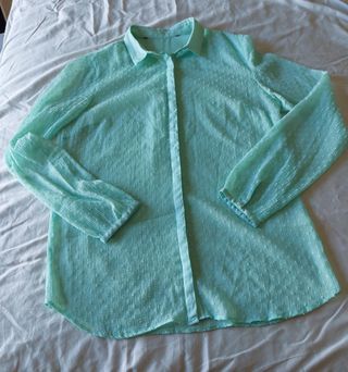 Blusa plumeti Zara - Verde
