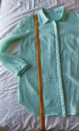 Blusa plumeti Zara - Verde