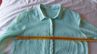 Blusa plumeti Zara - Verde