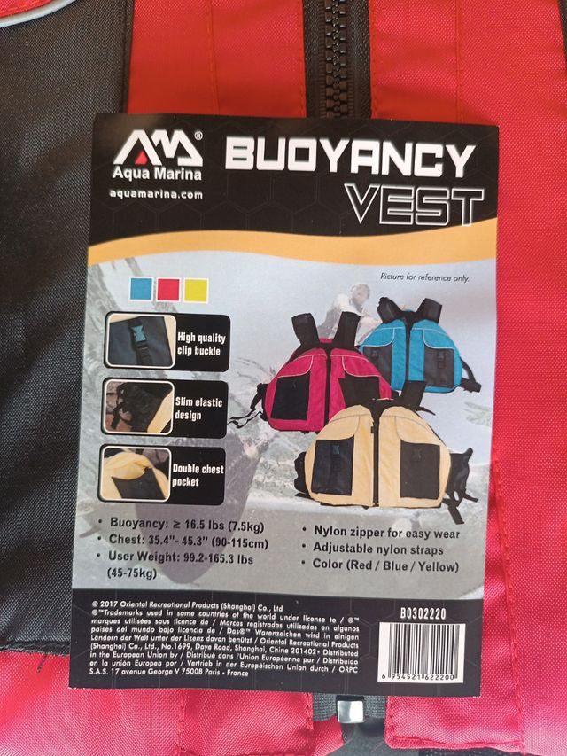 Chaleco Salvavidas Aqua Marina