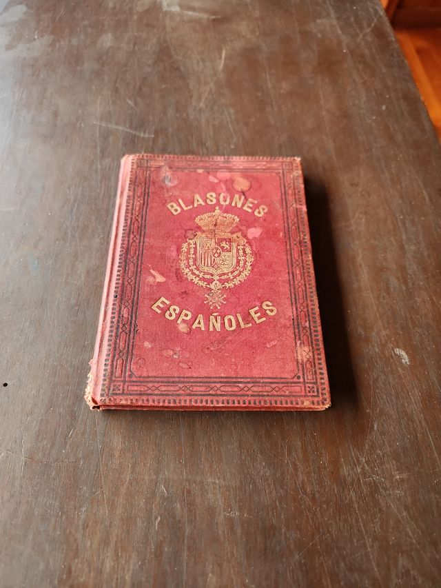 Blasones Españoles - Libro Antiguo