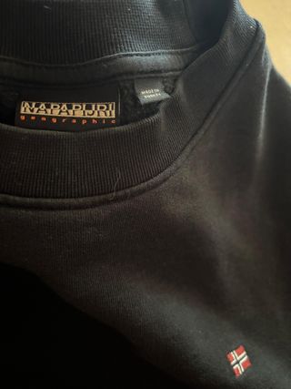 Sudadera Napapijri negra - Talla S