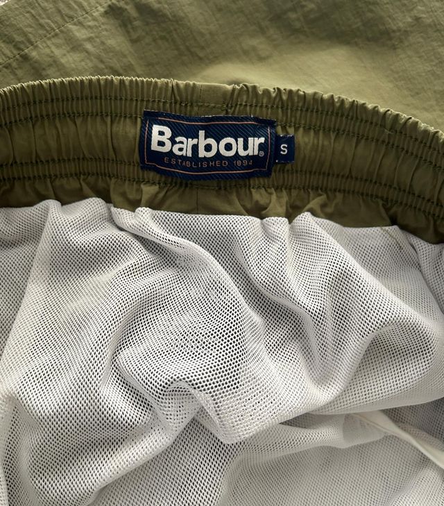 Costume da bagno Barbour verde size S uomo