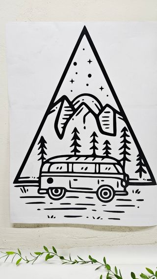 Vinilo Camper Van | Pegatinas furgoneta