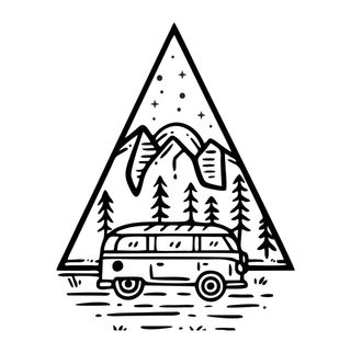 Vinilo Camper Van | Pegatinas furgoneta