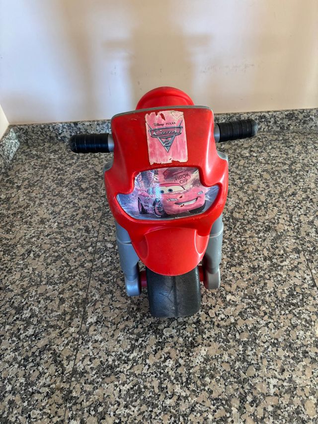 Moto Rayo McQueen Cars