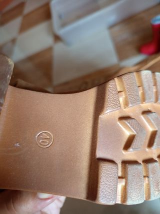 Sandalias plataforma marrón