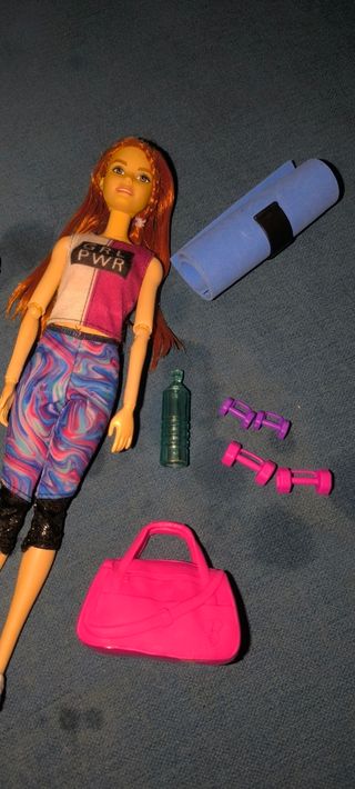 Muñeca Barbie Gimnasta