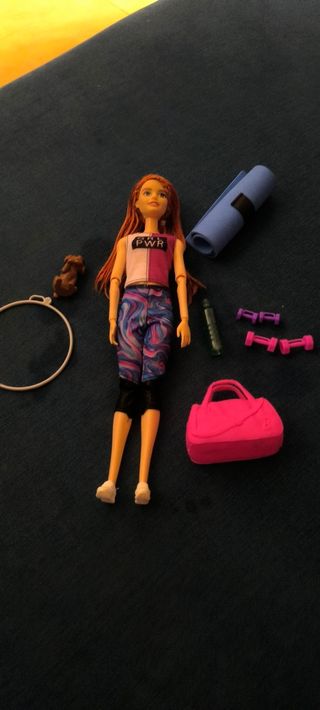 Muñeca Barbie Gimnasta