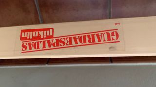 Somier Pikolin plegable, negro y beige