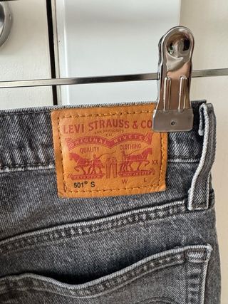 Levi's 501 Gris - Talla S