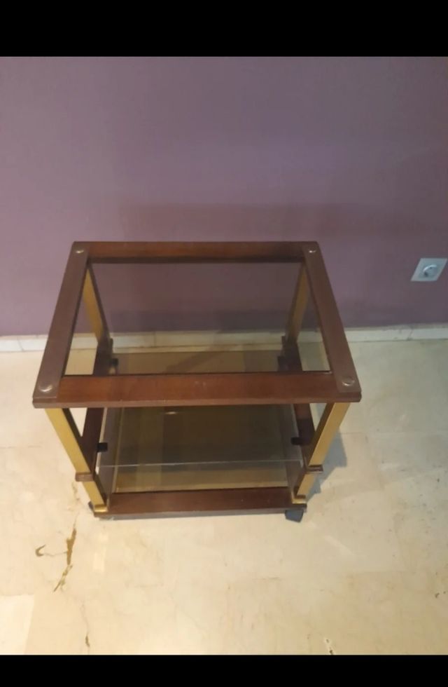 Mesa centro vintage años 70