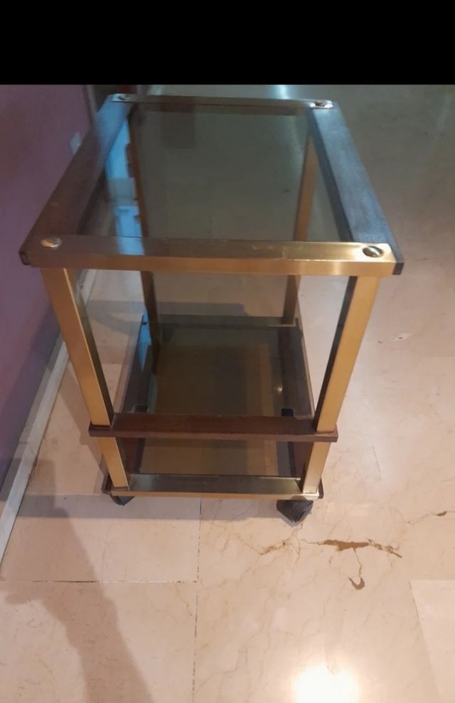 Mesa centro vintage años 70