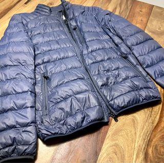 Chaqueta Plumas Azul Mango