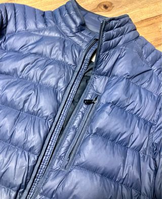 Chaqueta Plumas Azul Mango
