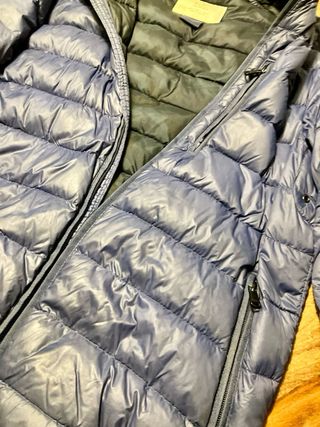 Chaqueta Plumas Azul Mango