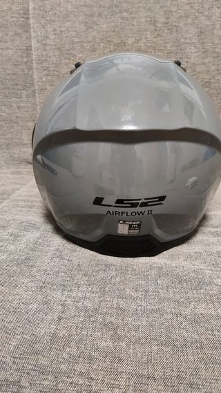 Casco LS2 OF616 Airflow II Jet Gris