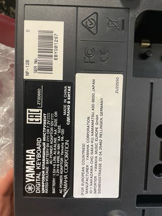 Digital Keyboard Yamaha