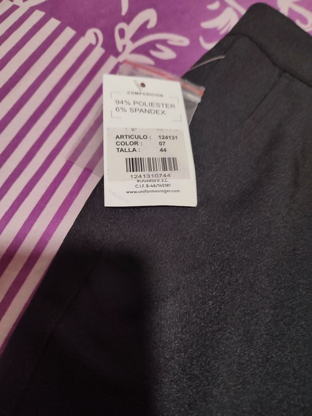 Pantalón vestir negro