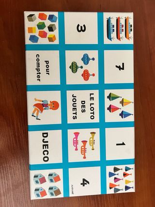 Aprende los numeros jugando con Djeco NUEVO