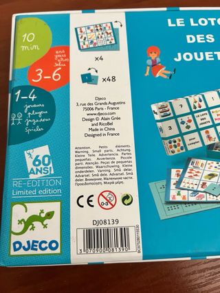 Aprende los numeros jugando con Djeco NUEVO