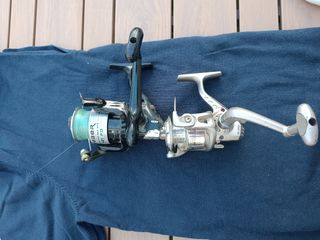 2 Carretes Pesca Usados