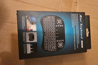 Mini tastiera wireless nera