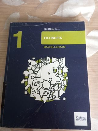 Inicia Filosofía 1.º Bachillerato. Libro del al...