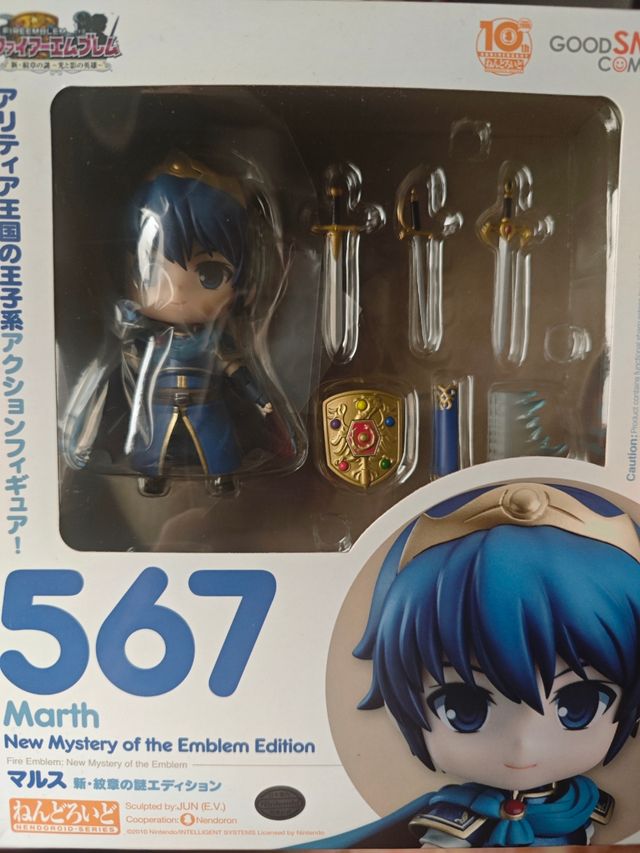 Nendoroid Marth 567 - Fire Emblem Figura