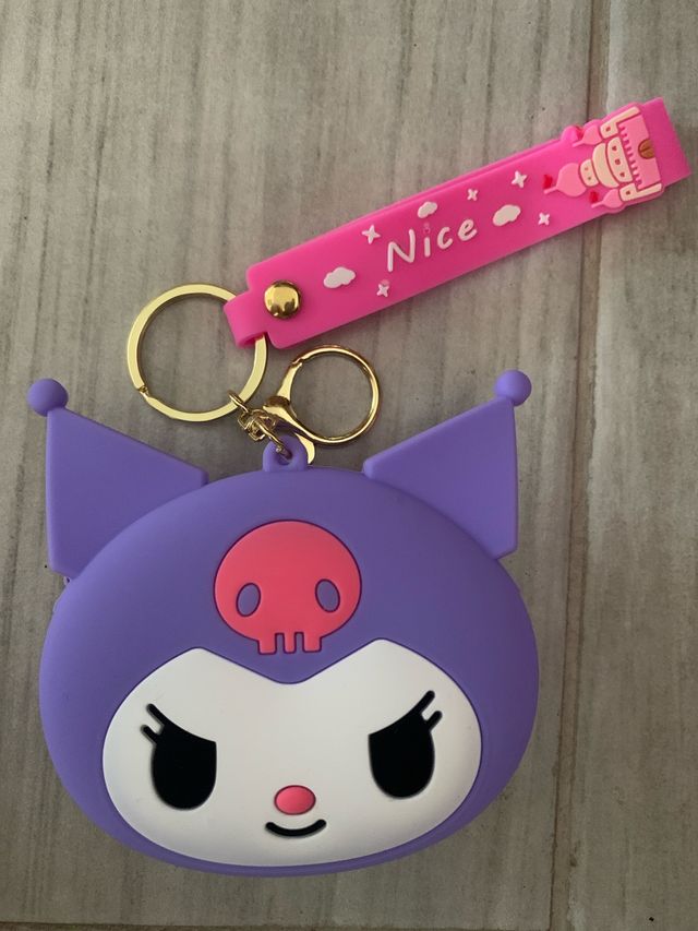 Portamonete Sanrio Kuromi viola