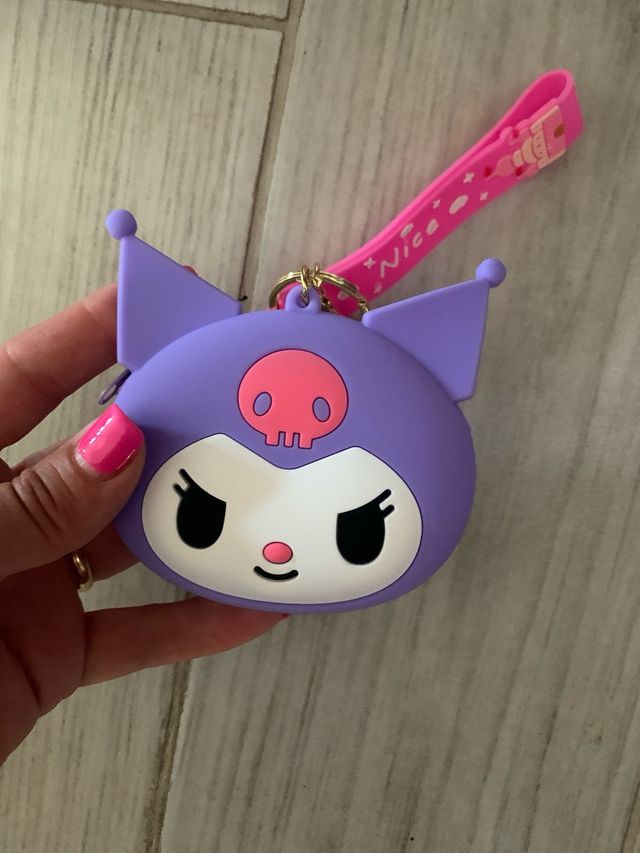 Portamonete Sanrio Kuromi viola