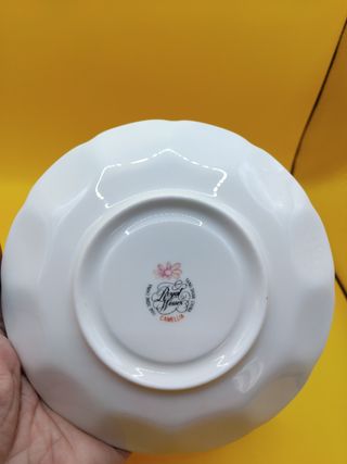 🇬🇧 Taza té porcelana inglesa - Rosa