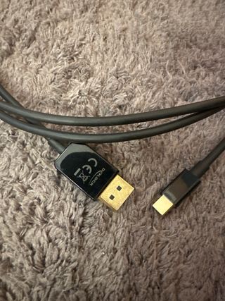 Cable Delock Mini DP - DP 2m gold