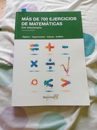 Más de 700 ejercicios de matemáticas. Con soluc...