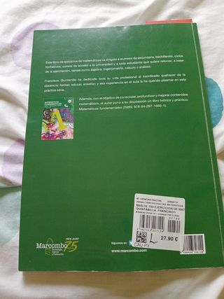 Más de 700 ejercicios de matemáticas. Con soluc...