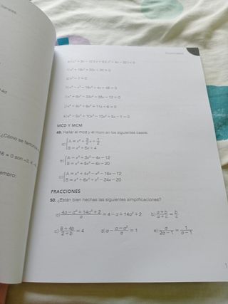 Más de 700 ejercicios de matemáticas. Con soluc...
