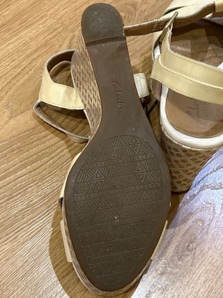 Sandalias Clarks beige T39