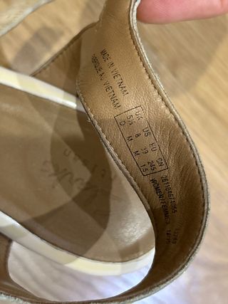 Sandalias Clarks beige T39