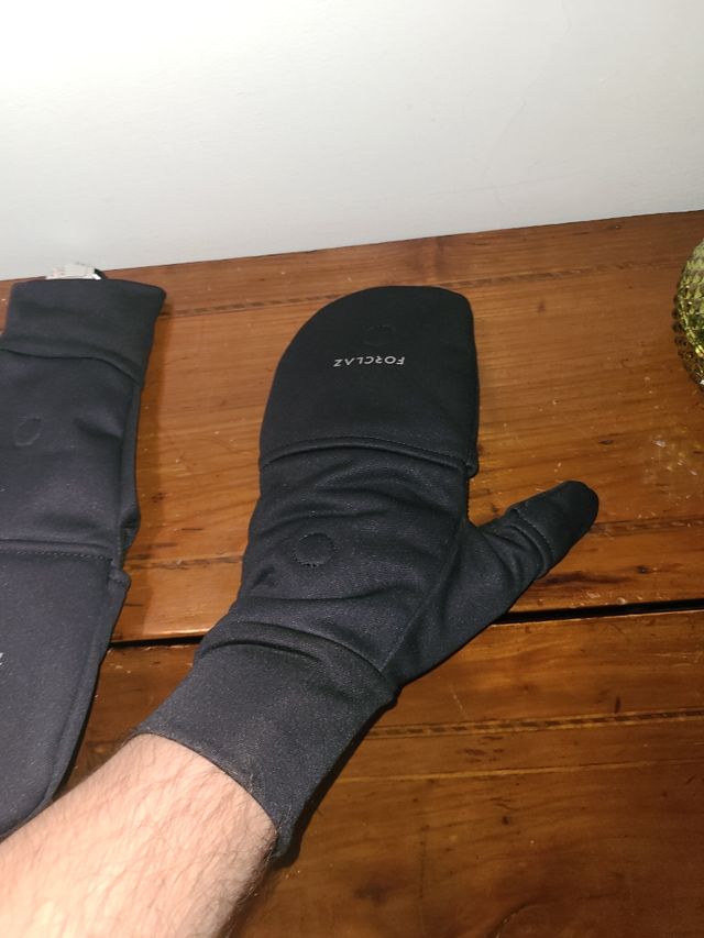 Guanti Vela Forclaz - neri Nuovi Mai usati