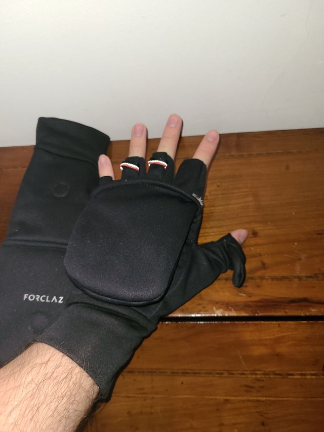 Guanti Vela Forclaz - neri Nuovi Mai usati