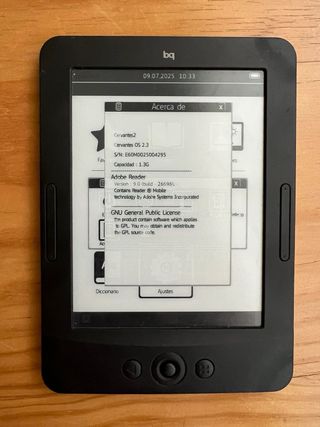bq Cervantes 2 - eReader negro