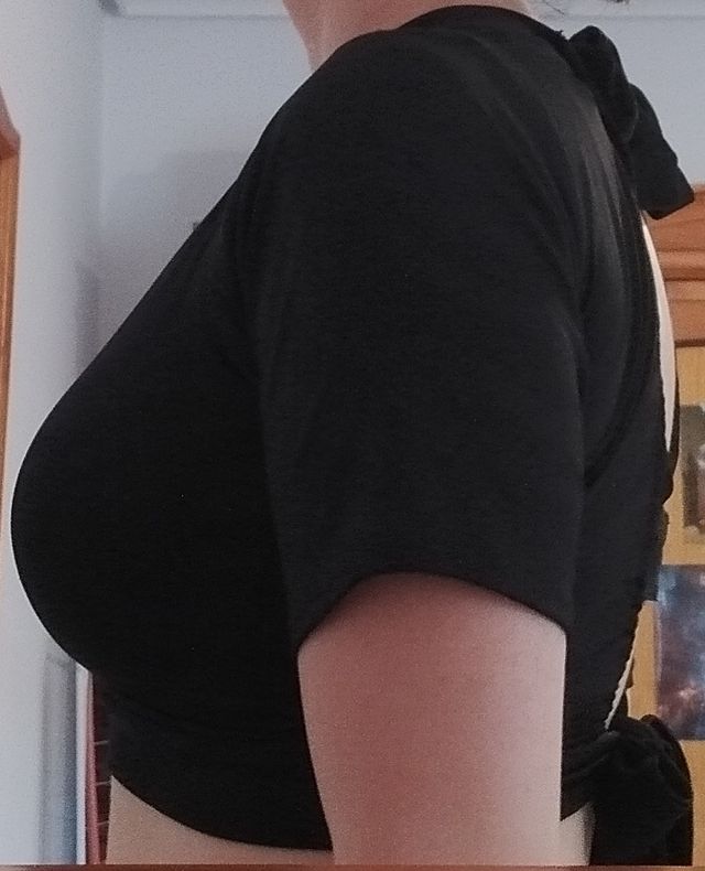 Top danza oriental negro