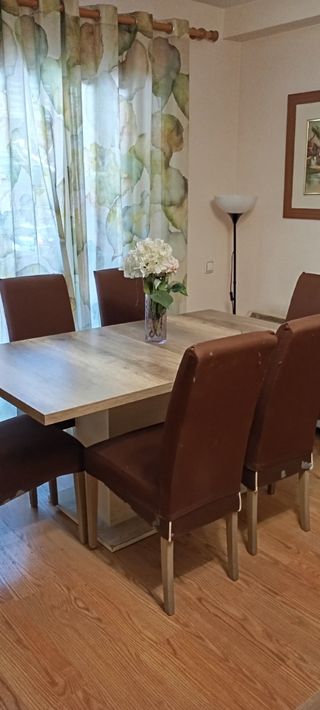 Conjunto de comedor – Mesa Verona extensible 