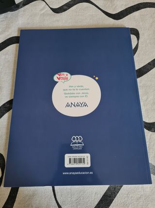 Religión Católica 6, Anaya, NUEVO
