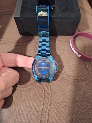 Reloj LOTUS azul mujer