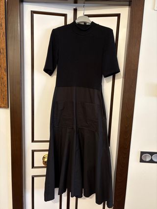 Vestido negro largo